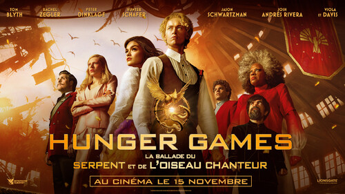 HUNGER GAMES : LA BALLADE DU SERPENT ET DE L'OISEAU CHANTEUR - le 15  novembre au cinéma !